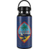 Guam Flag Dark Wood Hydro Flask 32oz Wide Mouth Skin