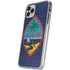 Guam Flag Dark Wood iPhone 11 Pro Clear Case