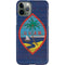 Guam Flag Dark Wood iPhone 11 Pro Lite Case