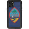 Guam Flag Dark Wood iPhone 11 Pro Max Waterproof Case