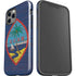 Guam Flag Dark Wood iPhone 12 Pro Impact Case