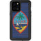 Guam Flag Dark Wood iPhone 12 Pro Max Waterproof Case