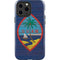 Guam Flag Dark Wood iPhone 13 Pro Max Impact Case