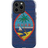 Guam Flag Dark Wood iPhone 13 Pro Max Impact Case