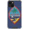 Guam Flag Dark Wood iPhone 14 Clear Case