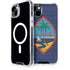 Guam Flag Dark Wood iPhone 14 Plus MagSafe Case