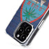 Guam Flag Dark Wood iPhone 14 Pro MagSafe Case