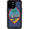 Guam Flag Dark Wood iPhone 14 Pro Max Waterproof Case