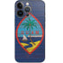 Guam Flag Dark Wood iPhone 14 Pro Skin