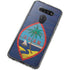 Guam Flag Dark Wood LG K51/Q51 Clear Case