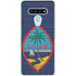 Guam Flag Dark Wood LG Stylo 6 Clear Case