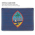 Guam Flag Dark Wood MacBook Air 15in (2023-2025) Case plus Skin