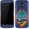 Guam Flag Dark Wood Moto E5 Play Skin