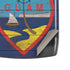 Guam Flag Dark Wood Motorola RAZR Skin