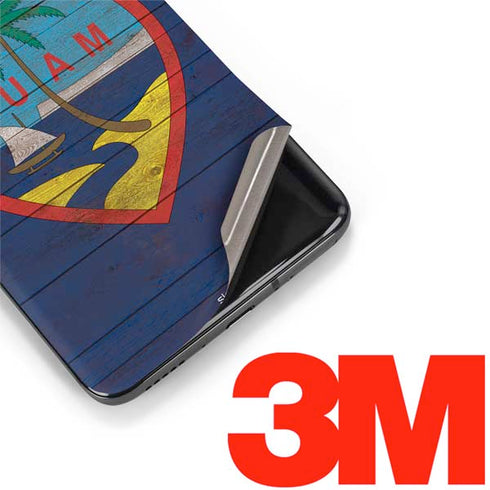 Guam Flag Dark Wood OnePlus 7 Pro Skin