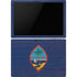 Guam Flag Dark Wood Surface Pro 6 Skin