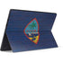 Guam Flag Dark Wood Surface Pro 6 Skin