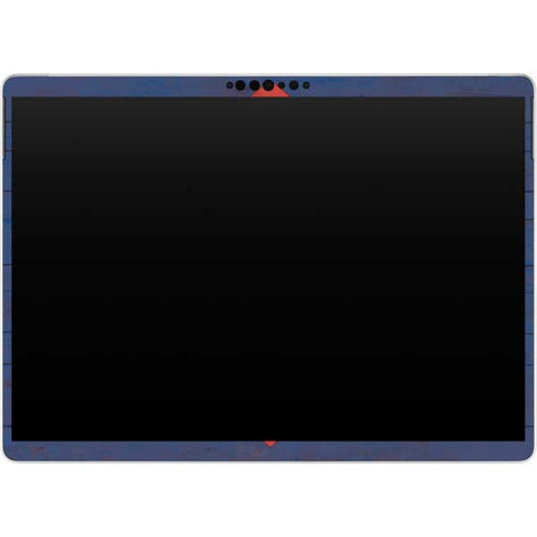 Guam Flag Dark Wood Surface Pro 8 Skin