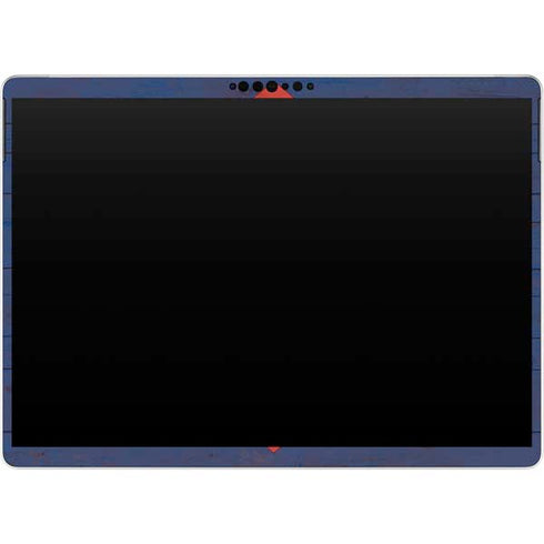 Guam Flag Dark Wood Surface Pro 9 Skin