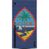 Guam Flag Dark Wood Xbox Series X Console Skin