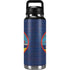 Guam Flag Dark Wood YETI Rambler 36oz Bottle Skin