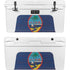 Guam Flag Dark Wood YETI Tundra 75 Hard Cooler Skin