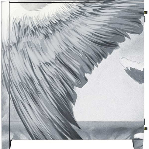 LA Williams Guardian Angel Corsair 4000D Tempered Glass Mid-Tower ATX Case Skin