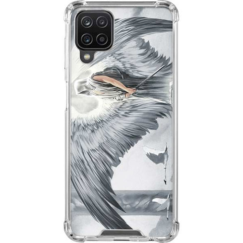 LA Williams Guardian Angel Galaxy A12 Clear Case