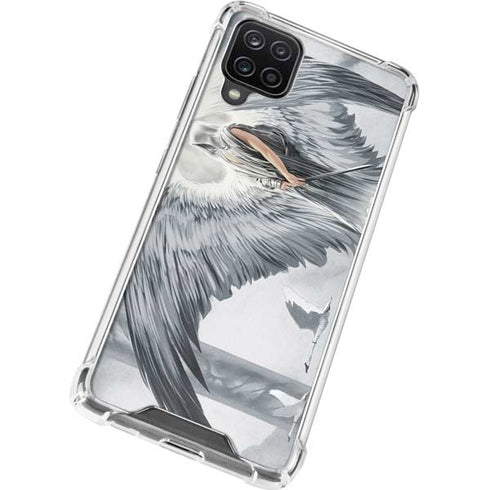LA Williams Guardian Angel Galaxy A12 Clear Case
