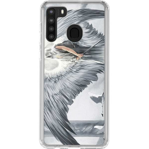 LA Williams Guardian Angel Galaxy A21 Clear Case