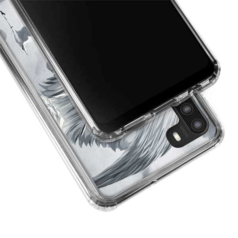 LA Williams Guardian Angel Galaxy A21 Clear Case