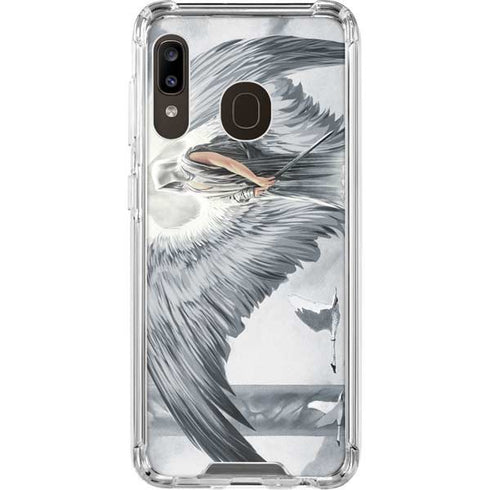 LA Williams Guardian Angel Galaxy A30 Clear Case