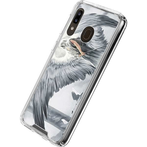 LA Williams Guardian Angel Galaxy A30 Clear Case