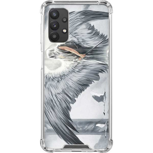 LA Williams Guardian Angel Galaxy A32 5G Clear Case