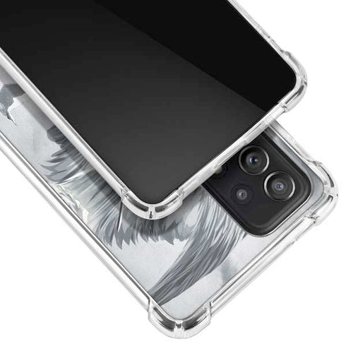 LA Williams Guardian Angel Galaxy A72 5G Clear Case