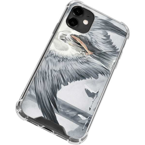 LA Williams Guardian Angel iPhone 12 Mini Clear Case