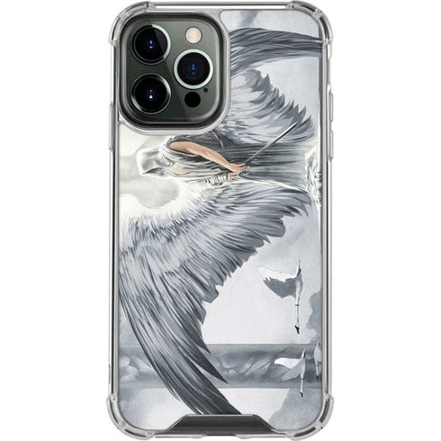 LA Williams Guardian Angel iPhone 14 Pro Max Clear Case