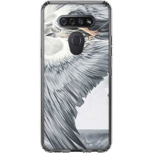 Guardian Angel by LA Williams LG K51/Q51 Clear Case