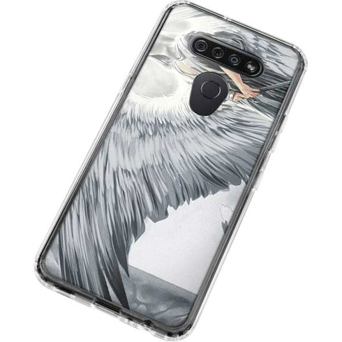 Guardian Angel by LA Williams LG K51/Q51 Clear Case