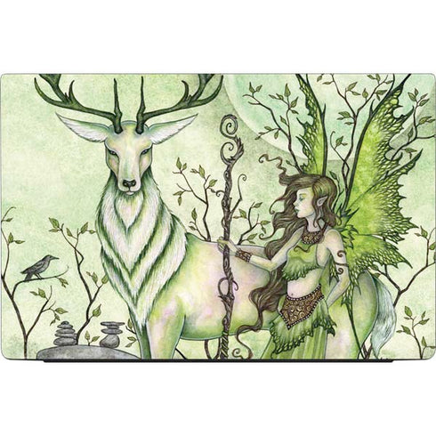 Amy Brown Guardian Fairy and Stag Dell Vostro Skin