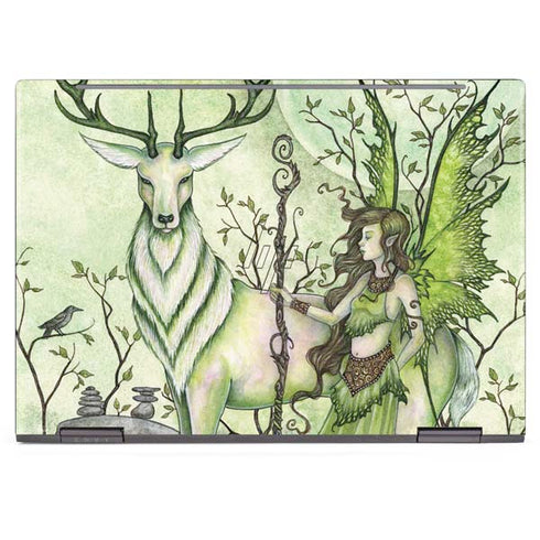 Amy Brown Guardian Fairy and Stag HP Envy Skin
