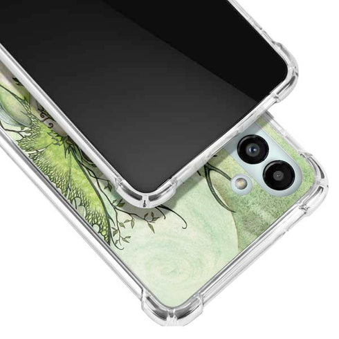 Amy Brown Guardian Fairy and Stag Galaxy A13 5G Clear Case