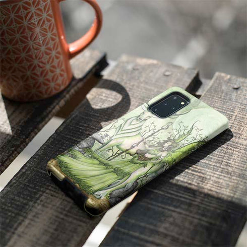 Amy Brown Guardian Fairy and Stag Galaxy S20 Plus Pro Case