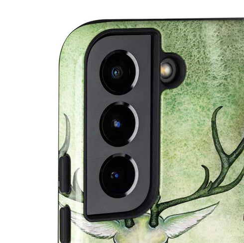 Amy Brown Guardian Fairy and Stag Galaxy S22 Plus Pro Case