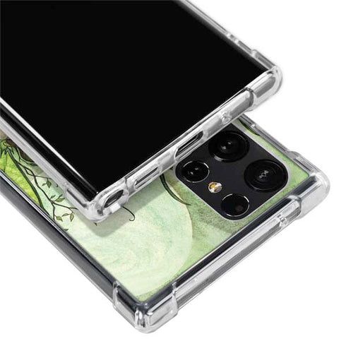 Amy Brown Guardian Fairy and Stag Galaxy S22 Ultra Clear Case