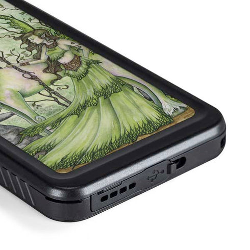 Amy Brown Guardian Fairy and Stag Galaxy S23 Waterproof Case