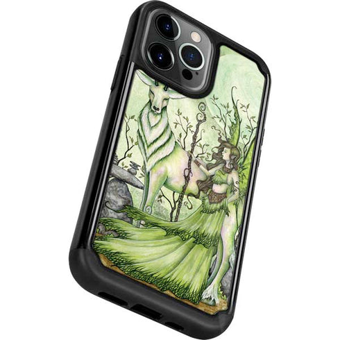 Amy Brown Guardian Fairy and Stag iPhone 13 Pro Cargo Case