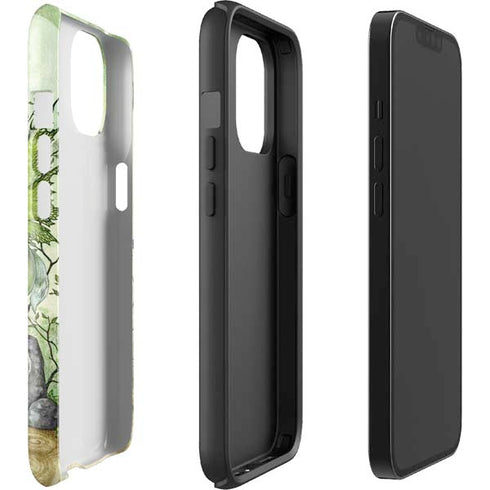 Amy Brown Guardian Fairy and Stag iPhone 14 Plus Impact Case