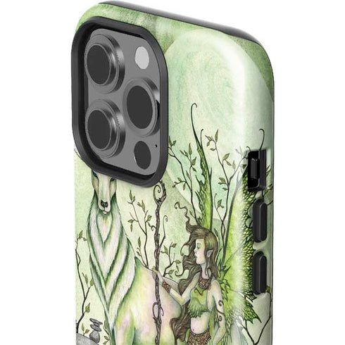 Guardian Fairy and Stag by Amy Brown iPhone 15 Pro Impact Case