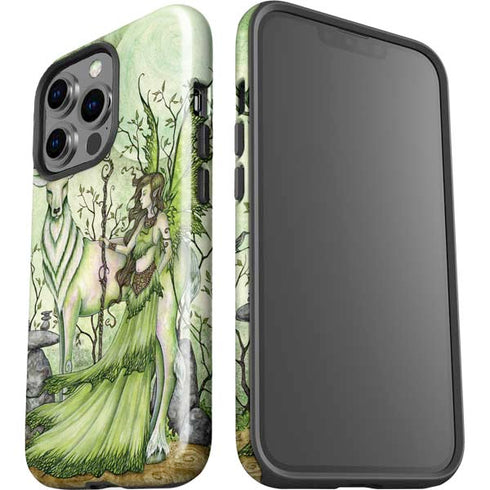 Guardian Fairy and Stag by Amy Brown iPhone 15 Pro Impact Case